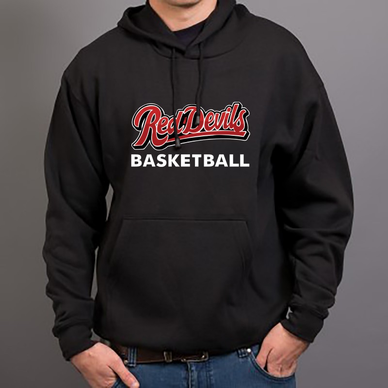 Red Devils Fleece Hoody Black